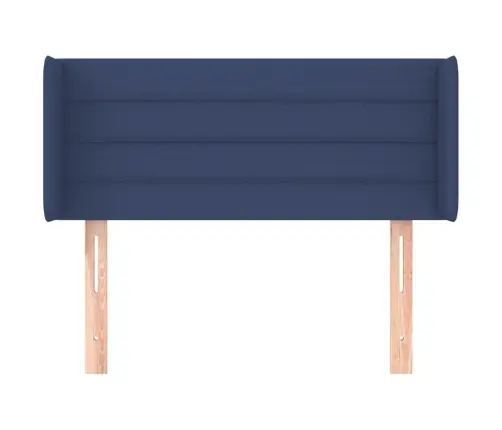 Galvgalis Ar Malām, 83X16X78/88 Cm, Zils Audums Vidaxl