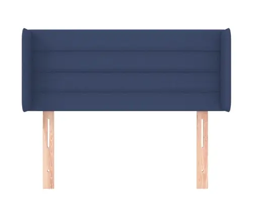 Galvgalis Ar Malām, 103X16X78/88 Cm, Zils Audums Vidaxl