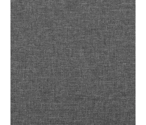 Galvgalis Ar Malām, 183X16X78/88 Cm, Tumši Pelēks Audums Vidaxl