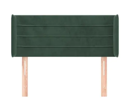 Voodipeats Servadega, Tumeroheline, 103X16X78/88 cm Samet