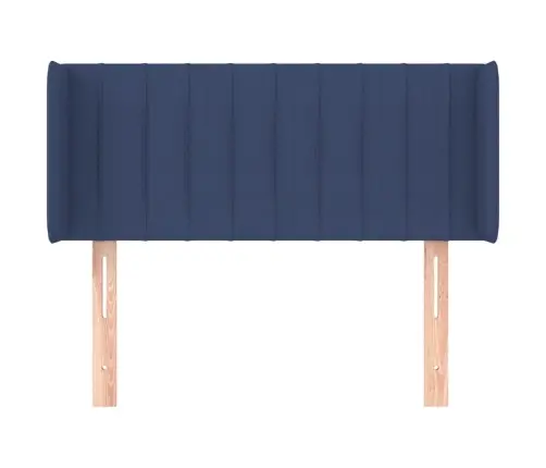 Galvgalis Ar Malām, 83X16X78/88 Cm, Zils Audums Vidaxl