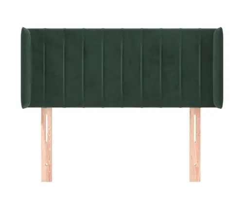 Voodipeats Servadega, Tumeroheline, 83X16X78/88 cm Samet