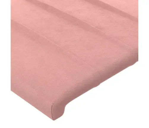 Voodipeats Servadega, Roosa, 93X16X78/88 cm Samet