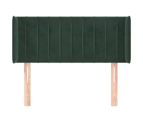 Galvgalis Ar Malām, Tumši Zaļš Samts, 103X16X78/88 Cm Vidaxl
