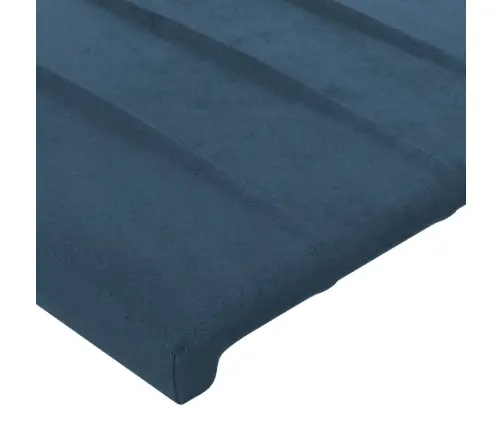 Voodipeats Servadega, Tumesinine, 147X16X78/88 cm Samet