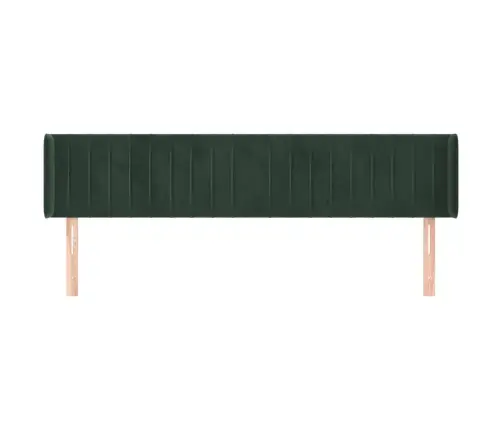 Voodipeats Servadega, Tumeroheline, 183X16X78/88 cm Samet