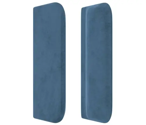 Voodipeats Servadega, Tumesinine, 203X16X78/88 cm Samet