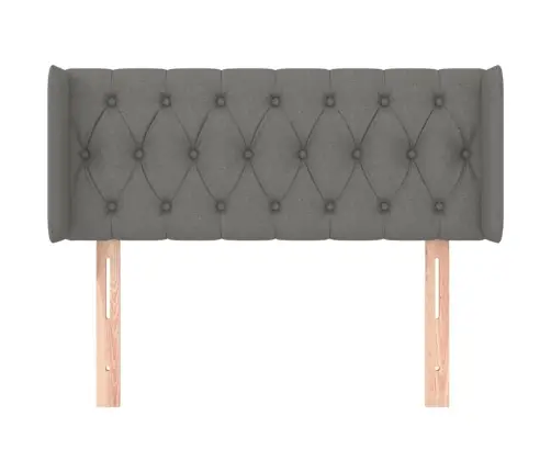 Galvgalis Ar Malām, 103X16X78/88 Cm, Tumši Pelēks Audums Vidaxl Galvgalis Ar Malām, 103X16X78/88 Cm, Tumši Pelēks Audums Vidaxl