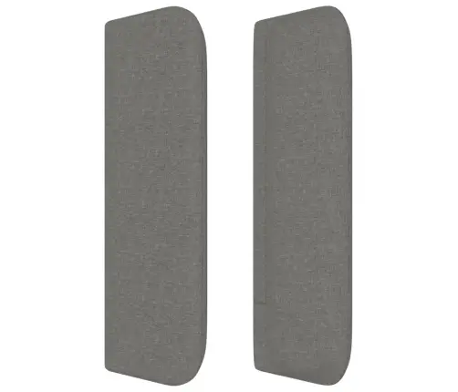 Galvgalis Ar Malām, 103X16X78/88 Cm, Tumši Pelēks Audums Vidaxl Galvgalis Ar Malām, 103X16X78/88 Cm, Tumši Pelēks Audums Vidaxl