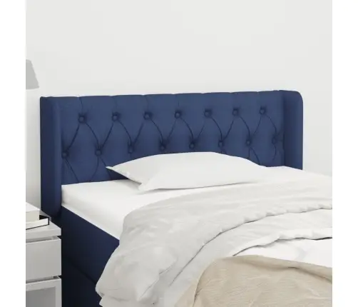 Galvgalis Ar Malām, 103X16X78/88 Cm, Zils Audums Vidaxl