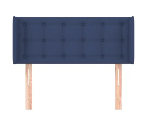 Galvgalis Ar Malām, 83X16X78/88 Cm, Zils Audums Vidaxl