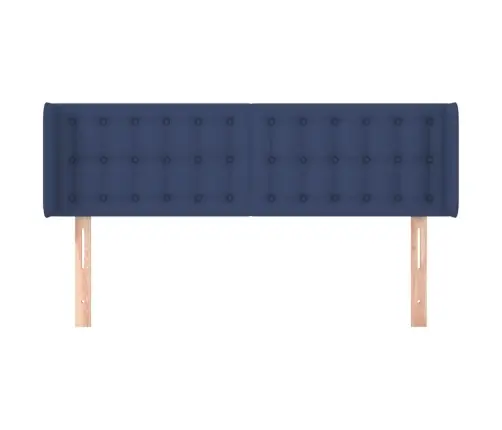 Voodipeats Servadega, Sinine, 147X16X78/88 cm Kangas