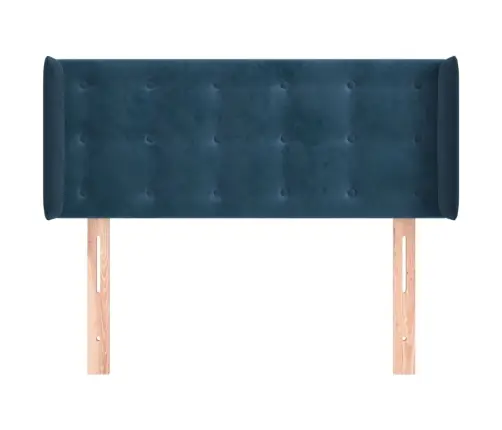 Galvgalis Ar Malām, Tumši Zils Samts, 83 X 16 X 78/88 Cm Vidaxl