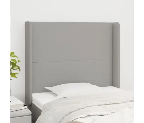 Voodipeats Servadega, Helehall, 83X16X118/128 cm Kangas Voodipeats Servadega, Helehall, 83X16X118/128 cm Kangas