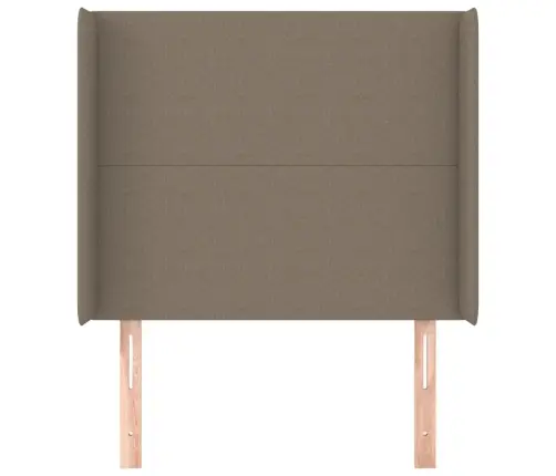 Voodipeats Servadega, Pruunikashall, 93X16X118/128 cm Kangas