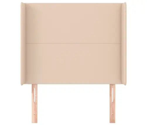 Galvūgalis Su Auselėmis, Kapučino,103X16X118/128cmDirbtinė Oda