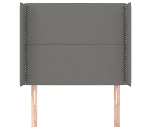 Voodipeats Servadega, Tumehall, 93X16X118/128 cm Kangas Voodipeats Servadega, Tumehall, 93X16X118/128 cm Kangas