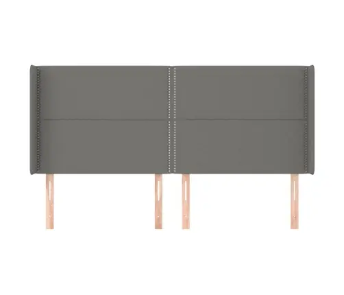 Voodipeats Servadega, Tumehall, 163X16X118/128 cm Kangas