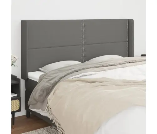 Galvūgalis Su Auselėmis,Tamsiai Pilkos,183X16X118/128cmAudinys