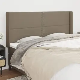 Galvūgalis Su Auselėmis, Taupe, 203X16X118/128cm Audinys