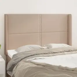 Galvūgalis Su Auselėmis, Kapučino,147X16X118/128cmDirbtinė Oda