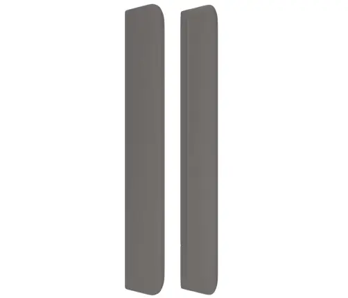 Voodipeats Servadega, Hall, 183X16X118/128 cm Kunstnahk