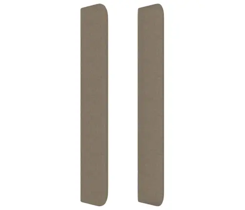 Galvūgalis Su Auselėmis, Taupe, 83X16X118/128cm Audinys