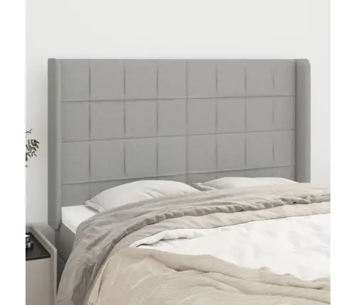 Voodipeats Servadega, Helehall, 147X16X118/128 cm Kangas