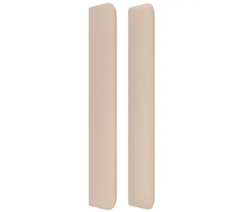 Voodipeats Servadega, Cappuccino, 83X16X118/128 cm Kunstnahk