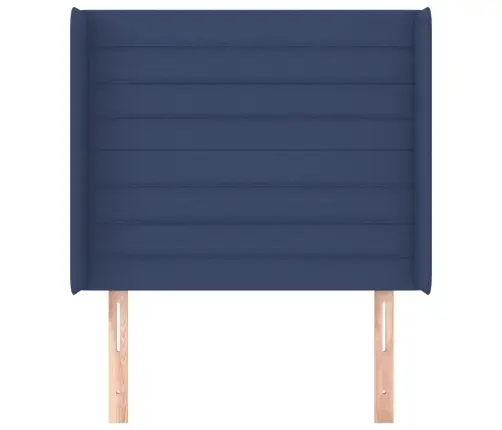 Voodipeats Servadega, Sinine, 93X16X118/128 cm Kangas