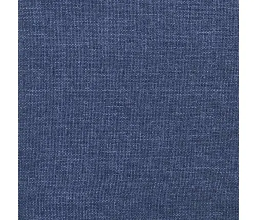 Voodipeats Servadega, Sinine, 203X16X118/128 cm Kangas