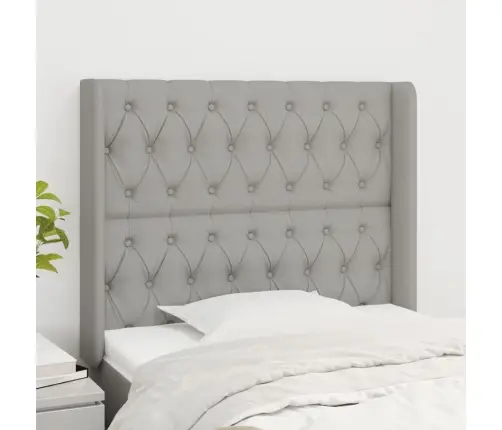 Voodipeats Servadega, Helehall, 93X16X118/128 cm Kangas