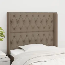 Galvūgalis Su Auselėmis, Taupe, 103X16X118/128cm Audinys