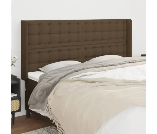 Galvūgalis Su Auselėmis, Tamsiai Rudos,203X16X118/128cmAudinys