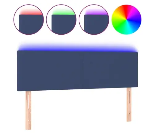 Led-Voodipeats, Kreemjas, 144X5X78/88 cm Kangas