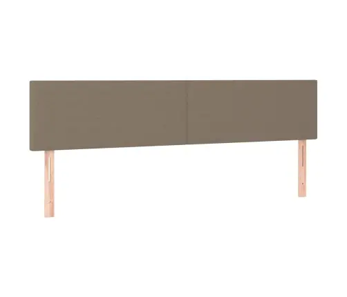 Galvūgalis Su Led, Taupe Spalvos, 160X5X78/88cm Audinys Galvūgalis Su Led, Taupe Spalvos, 160X5X78/88cm Audinys