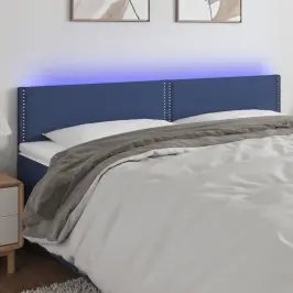 Led-Voodipeats, Sinine, 180X5X78/88 cm Kangas