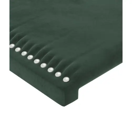 Led-Voodipeats, Tumeroheline, 144X5X78/88 cm Samet