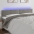 Gultas Galvgalis Ar Led, 200X5X78/88 Cm, Gaiši Pelēks Samts Vidaxl