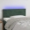 Led-Voodipeats, Tumeroheline, 80X5X78/88 cm Samet