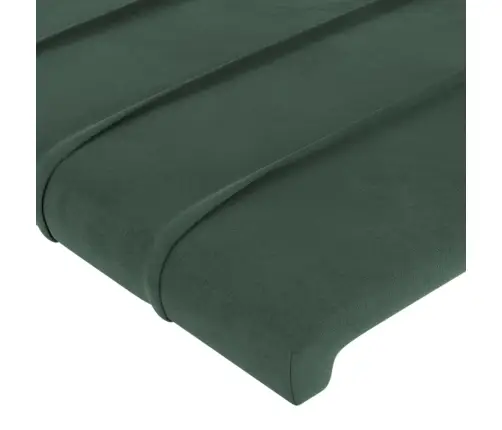 Led-Voodipeats, Tumeroheline, 100X5X78/88 cm Samet