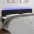 Led-Voodipeats, Must, 160X5X78/88 cm Samet