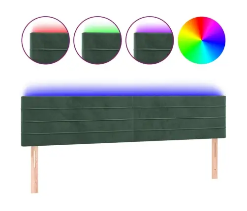 Led-Voodipeats, Tumeroheline, 200X5X78/88 cm Samet