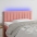 Gultas Galvgalis Ar Led, 100X5X78/88 Cm, Rozā Samts Vidaxl