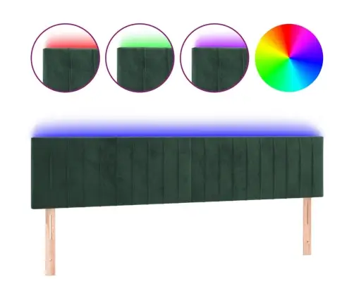 Led-Voodipeats, Tumeroheline, 200X5X78/88 cm Samet