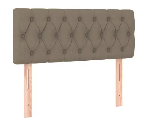 Galvūgalis Su Led, Taupe Spalvos, 100X7X78/88cm Audinys Galvūgalis Su Led, Taupe Spalvos, 100X7X78/88cm Audinys