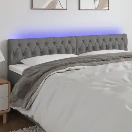 Led-Voodipeats, Tumehall, 180X7X78/88 cm Kangas