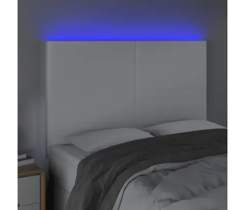 Galvūgalis Su Led, Baltos Spalvos, 144X5X118/128 Cm