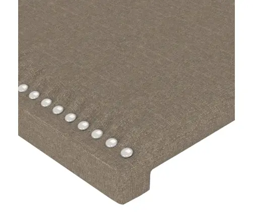 Led-Voodipeats, Pruunikashall, 180X5X118/128 cm Kangas Led-Voodipeats, Pruunikashall, 180X5X118/128 cm Kangas