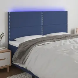 Led-Voodipeats, Sinine, 180X5X118/128 cm Kangas
